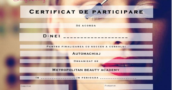 diploma curs automachiaj